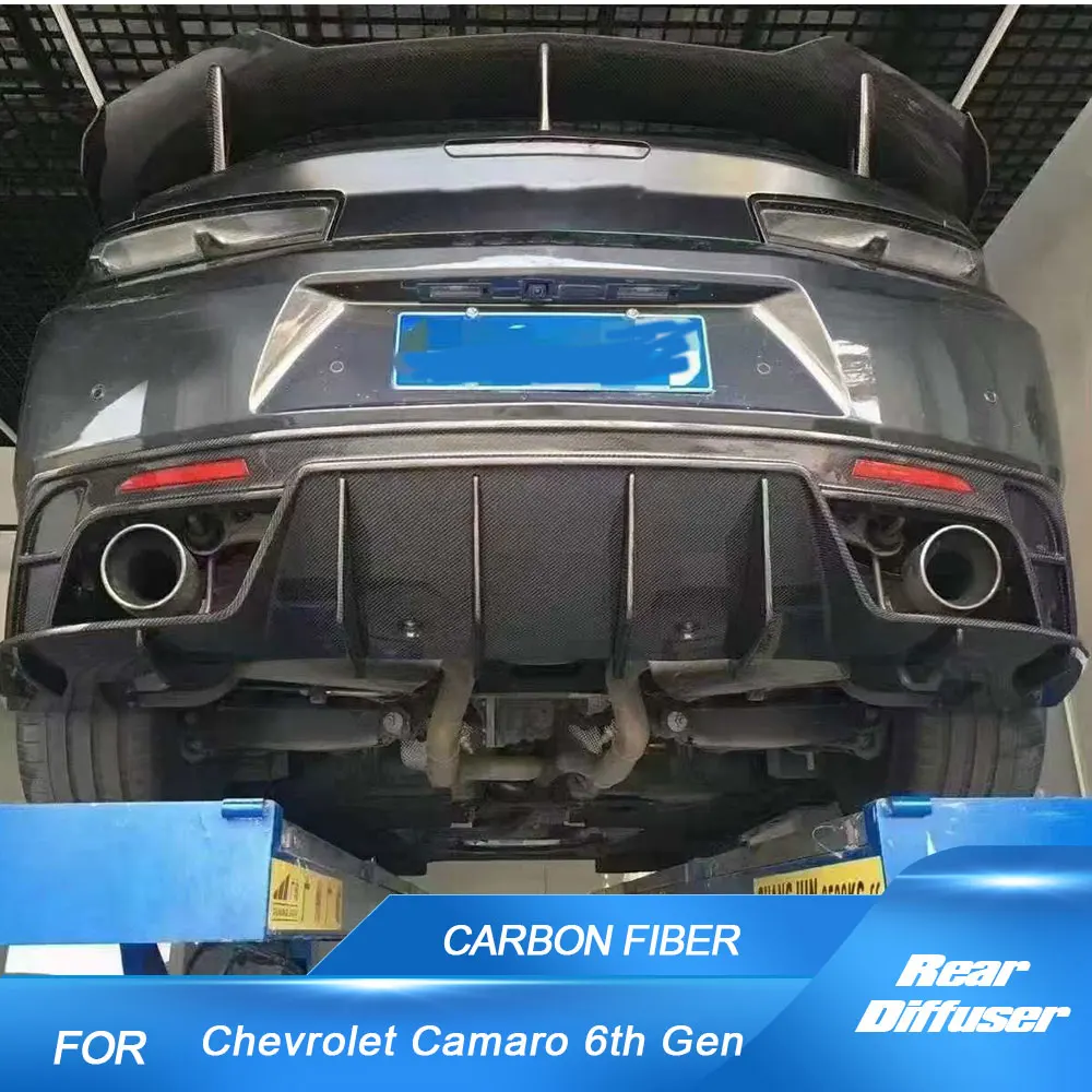 for Chevrolet Camaro 6th Gen 2016-2024 Car Rear Diffuser Lip Spoiler Carbon Fiber Rear Bumper Diffuser
for Chevrolet Camaro 6th Gen 2016-2024 Car Rear Diffuser Lip Spoiler Carbon Fiber Rear Bumper Diffuser
