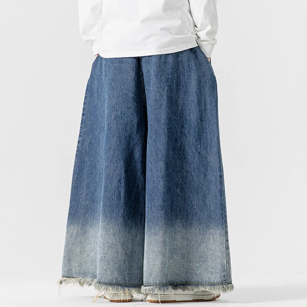 Daily Casual Activities Loose Wide Leg Pants Comfortable Loose Fit Casual Retro Raw Edges Pants Black All Seasons Wear
Daily Casual Activities Loose Wide Leg Pants Comfortable Loose Fit Casual Retro Raw Edges Pants Black All Seasons Wear