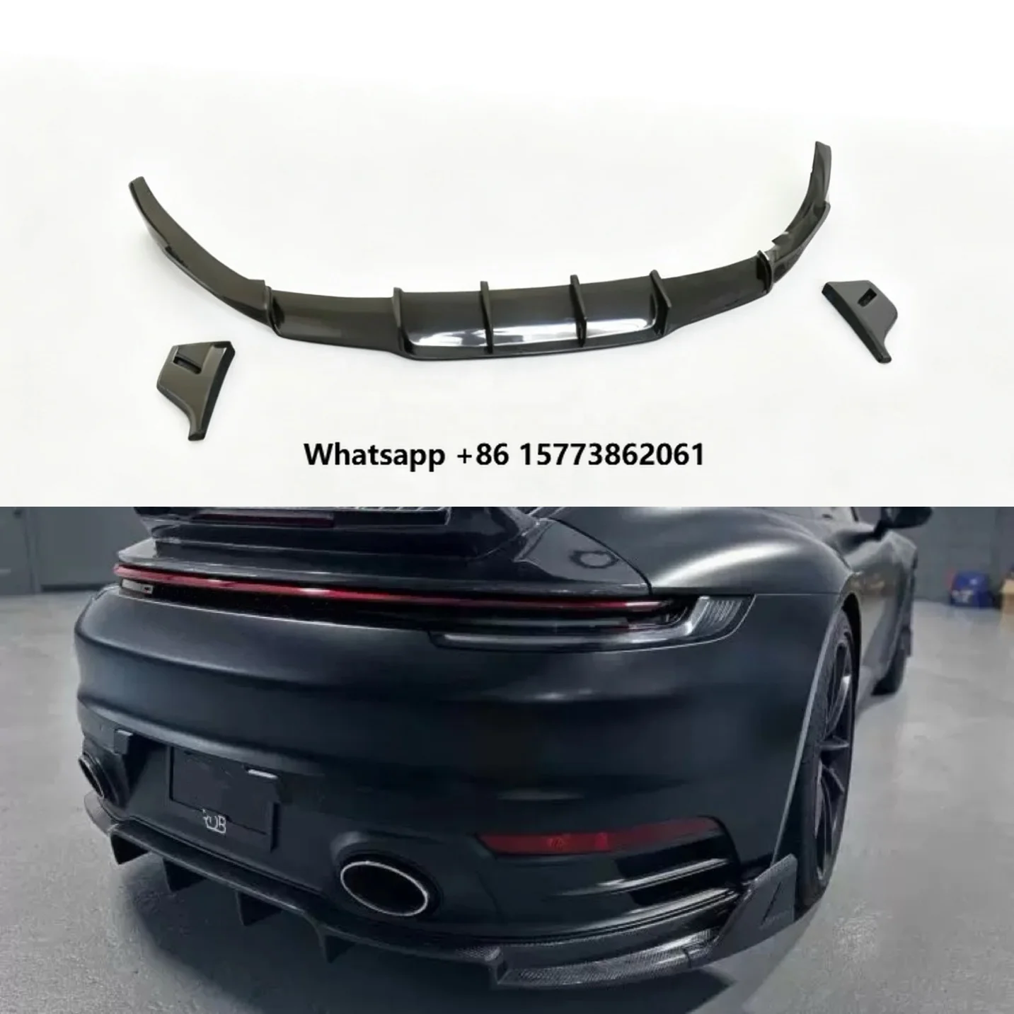 For 911 992 Carbon Fiber IMP Style Body Kit Car Rear Bumper Rigid Lip Diffuser Factory Direct
For 911 992 Carbon Fiber IMP Style Body Kit Car Rear Bumper Rigid Lip Diffuser Factory Direct