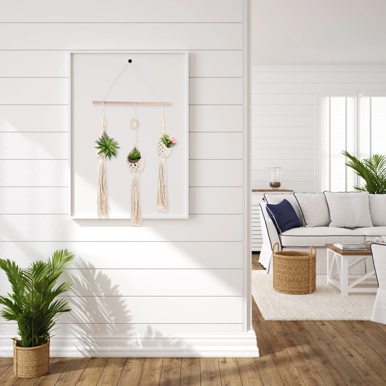Creative Wall Hanging Plant Hanger Flower Basket Net Bag Sturdy Cotton Rope Design Wall Mount Flowerpot Organizer Home Office
Creative Wall Hanging Plant Hanger Flower Basket Net Bag Sturdy Cotton Rope Design Wall Mount Flowerpot Organizer Home Office