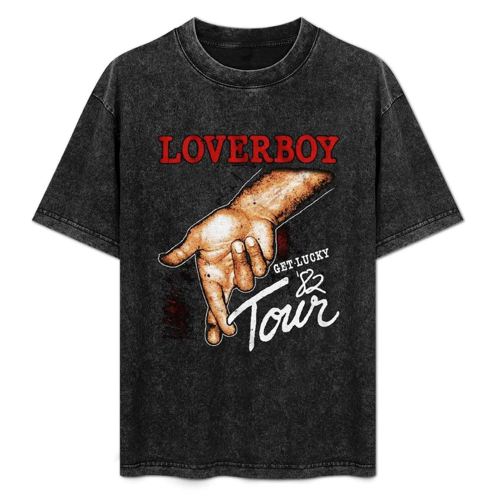 Best epic loverboy get-lucky and tour T-Shirt Basic Solid Color Short Sleeve Cotton Top
Best epic loverboy get-lucky and tour T-Shirt Basic Solid Color Short Sleeve Cotton Top