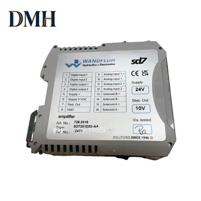 Электронные аксессуары DMH-Original W A N D F L U H для пропорционального клапана SD7201D20-AA, электронный усилитель 726.2416
Электронные аксессуары DMH-Original W A N D F L U H для пропорционального клапана SD7201D20-AA, электронный усилитель 726.2416