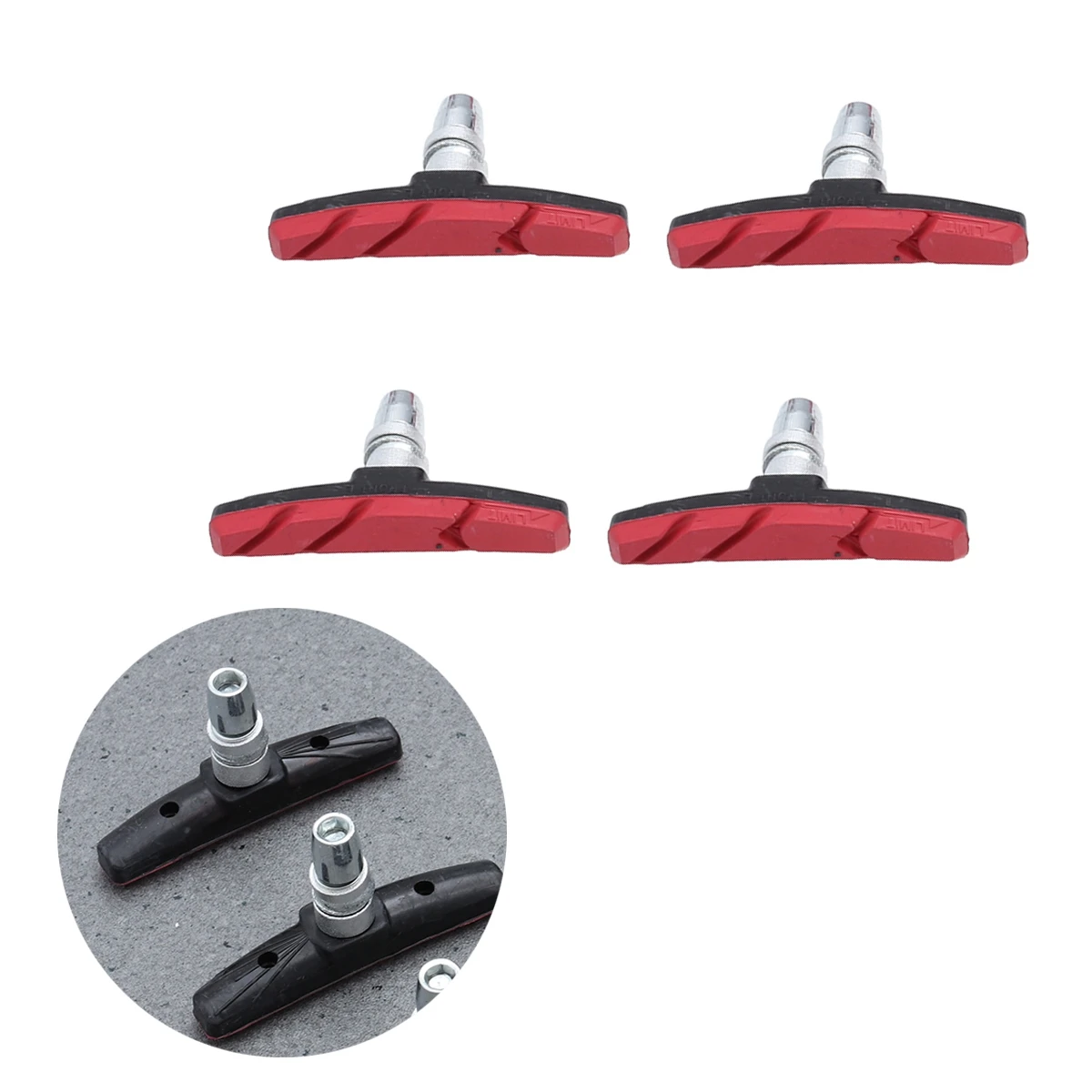 Rubber Pads 2 Pairs Easy Installation Waterproof Mountain Bike Accessories ABS Parts Distance Practice
Rubber Pads 2 Pairs Easy Installation Waterproof Mountain Bike Accessories ABS Parts Distance Practice