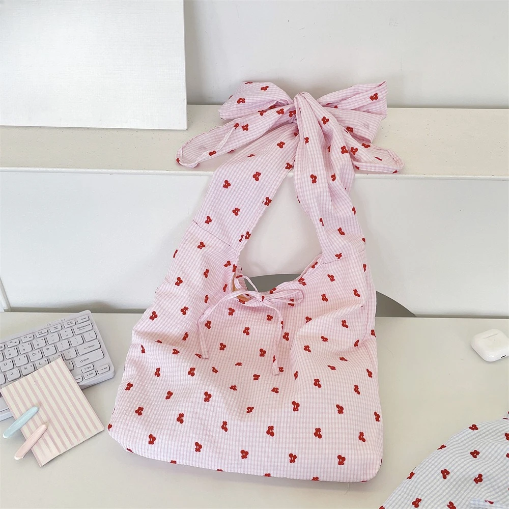 Korean Style Bow Cute Women Shoulder Bag Adjustable Straps Casual Tote Pouch Purse for Girls
Korean Style Bow Cute Women Shoulder Bag Adjustable Straps Casual Tote Pouch Purse for Girls