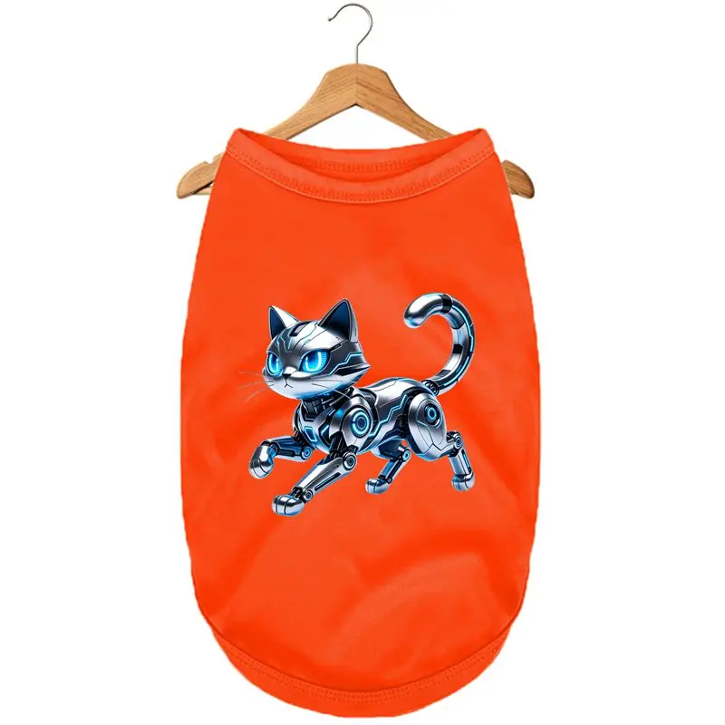 Cyberpunk Cat Dog Vest - Summer Breathable Pet Shirt - Stylish Non-Cotton Puppy Clothes
Cyberpunk Cat Dog Vest - Summer Breathable Pet Shirt - Stylish Non-Cotton Puppy Clothes