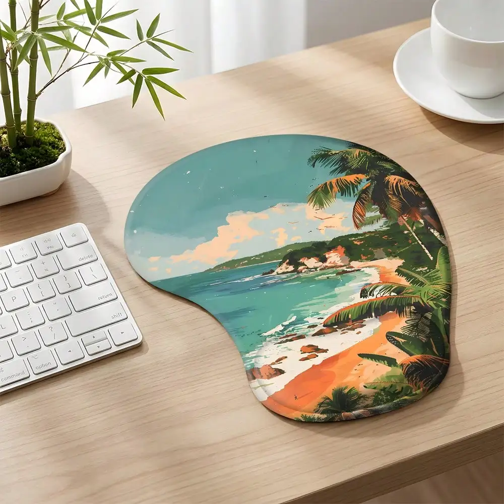 1pc Wrist Rest Mouse Pad, Non-Slip Desk Pad With Memory Foam Wrist Support. The Memory Foam Wrist Rest Contours To The Wrist Curve, Effectively Relieving Wrist Fatigue From Prolonged Office Work Or Studying.
1pc Wrist Rest Mouse Pad, Non-Slip Desk Pad With Memory Foam Wrist Support. The Memory Foam Wrist Rest Contours To The Wrist Curve, Effectively Relieving Wrist Fatigue From Prolonged Office Work Or Studying.