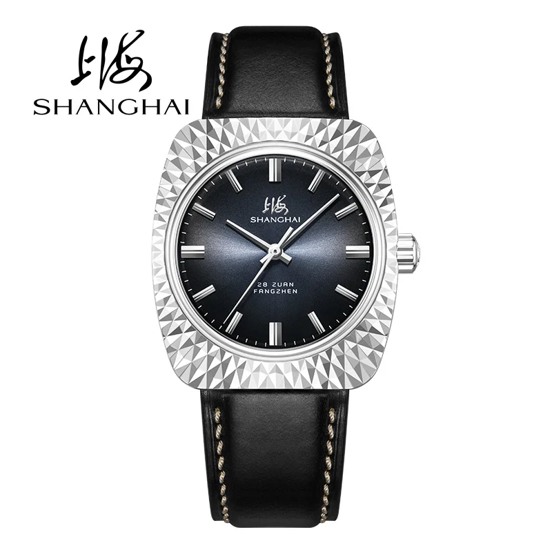 Shanghai Tribute Idealist Men's Watch Automatic Mechanical Watch Square Case Leather Strap 5 Bar Waterproof Business Watch S5300
Shanghai Tribute Idealist Men's Watch Automatic Mechanical Watch Square Case Leather Strap 5 Bar Waterproof Business Watch S5300