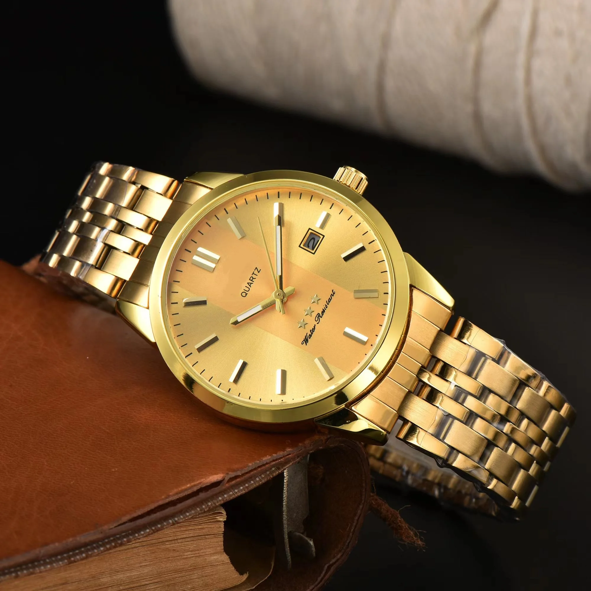 Classic Business Men Watch, Multiple Styles Stainless Steel/Leather Strap, Date Display, Waterproof Quartz Casual Wristwatch for Men
Classic Business Men Watch, Multiple Styles Stainless Steel/Leather Strap, Date Display, Waterproof Quartz Casual Wristwatch for Men
