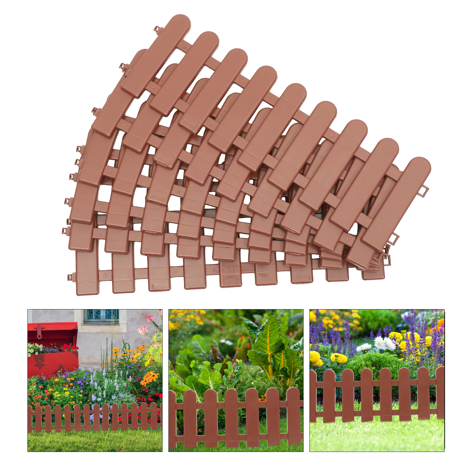 6pcs White Fence Outdoor Garden Edging Border Plastic Patio Fencing Villa Campus 50cmx13cm Durable Gardening Lawn Separator
6pcs White Fence Outdoor Garden Edging Border Plastic Patio Fencing Villa Campus 50cmx13cm Durable Gardening Lawn Separator