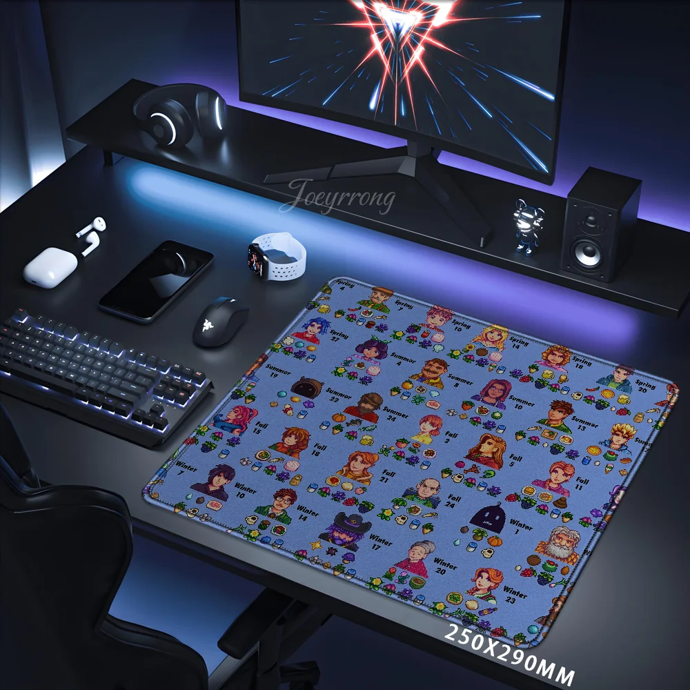 Game Stardew Valley Gamin Mousepad Small Mouse Desk Pad Desktop Computer Keyboard Wireless Mouse Boy Girl Gift for Play games
Game Stardew Valley Gamin Mousepad Small Mouse Desk Pad Desktop Computer Keyboard Wireless Mouse Boy Girl Gift for Play games