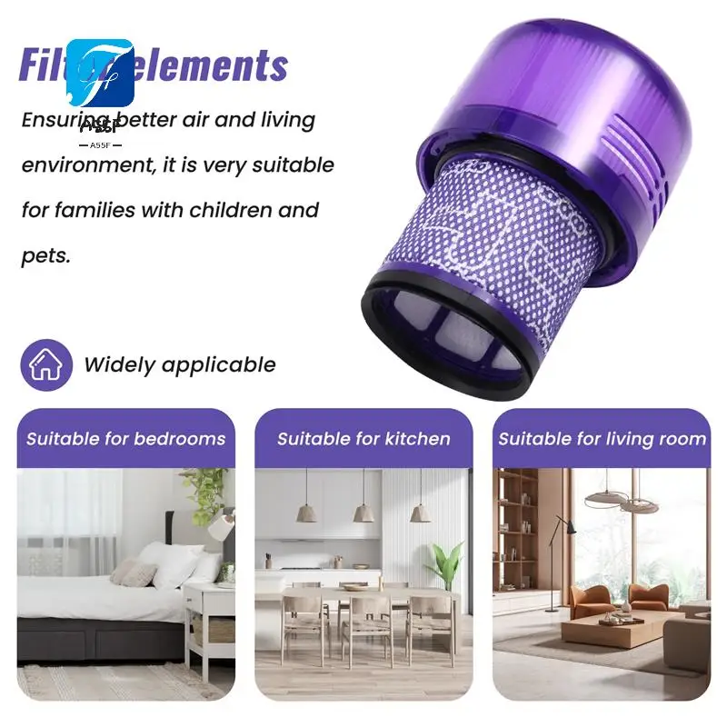A55F-Replacement Filters Torque Drive Vacuum Cleaner Filters For Dyson V11 V15 SV14 Absolute Animal Detect Extra Pro
A55F-Replacement Filters Torque Drive Vacuum Cleaner Filters For Dyson V11 V15 SV14 Absolute Animal Detect Extra Pro