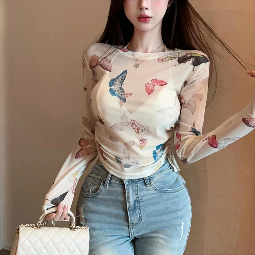 Elegant Round Neck Top Geometric Print T Shirt Casual Outing Apricot Elegant Round Neck Crop Top Brand New Condition
Elegant Round Neck Top Geometric Print T Shirt Casual Outing Apricot Elegant Round Neck Crop Top Brand New Condition