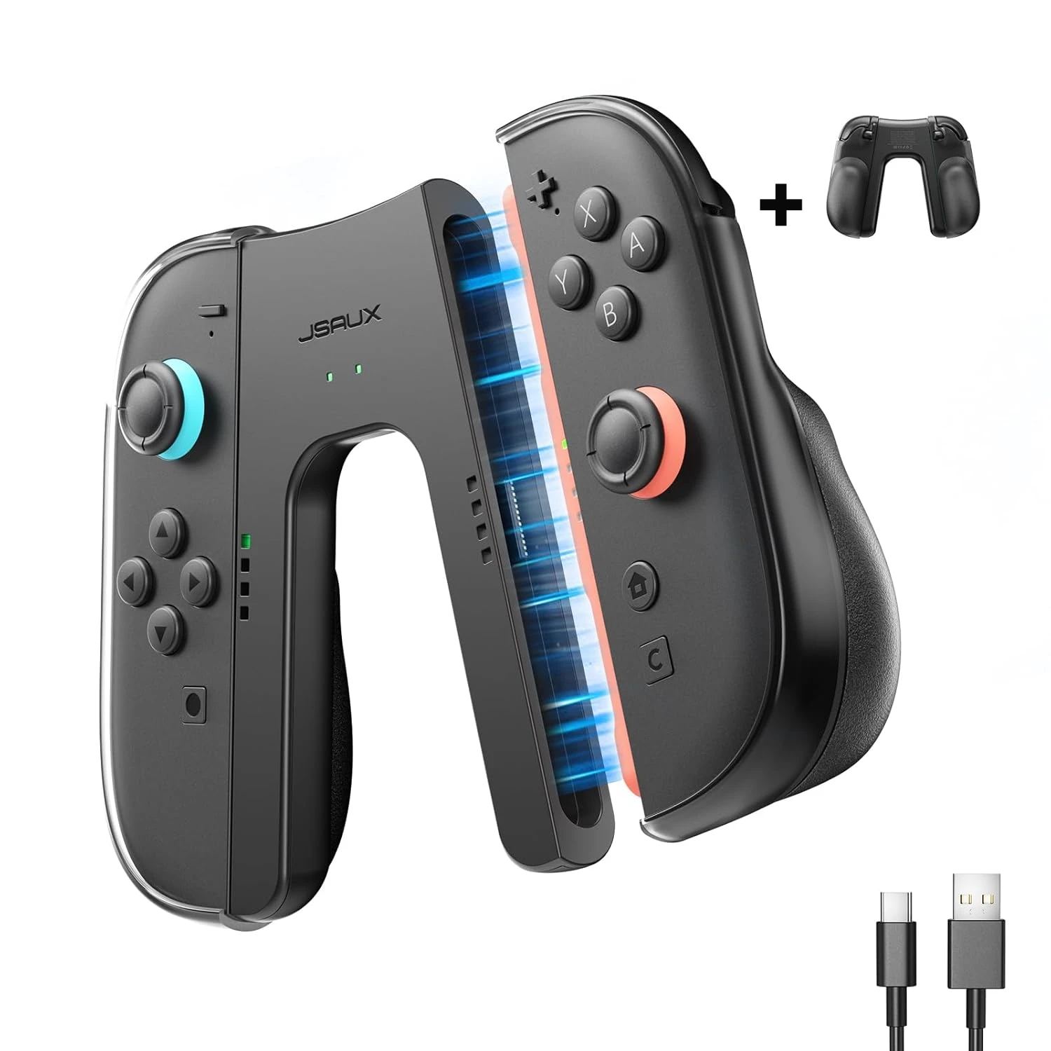JSAUX Ergonomic Switch 2 Charging Controller for Nintendo Switch 2, Magnetic Controller, Compatible with Switch 2 Joycon
JSAUX Ergonomic Switch 2 Charging Controller for Nintendo Switch 2, Magnetic Controller, Compatible with Switch 2 Joycon
