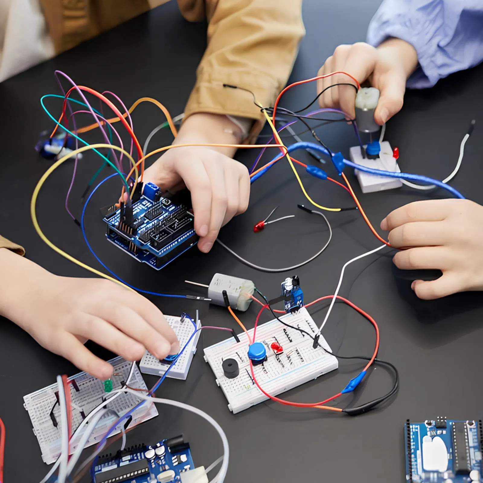 840Pcs Breadboard Jumper Wire Kit Flexible Assorted Sizes Insulated Jumper Wires for DIY Electronic Circuit Breadboard
840Pcs Breadboard Jumper Wire Kit Flexible Assorted Sizes Insulated Jumper Wires for DIY Electronic Circuit Breadboard