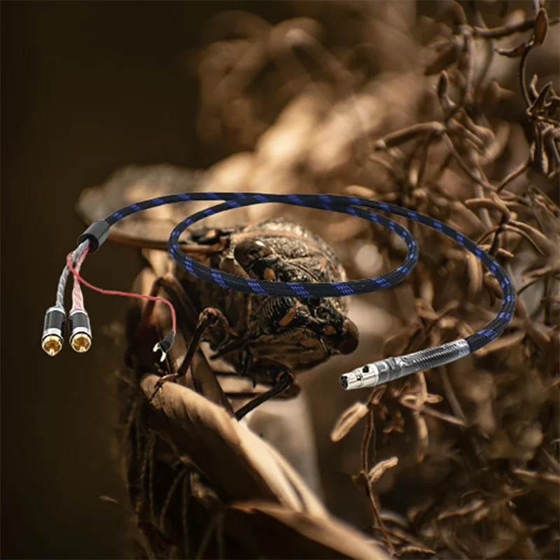 Pro Audio Mini XLR5-RCA Adapter - 24K Gold-Plated OFC w/Triple EMI Shield & Locking Thread
Pro Audio Mini XLR5-RCA Adapter - 24K Gold-Plated OFC w/Triple EMI Shield & Locking Thread