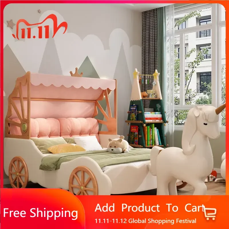 Двуспальная кровать принцессы для девочек, детская кровать из массива дуба, детская кровать для хранения, элегантная эргономичная уникальная мебель Camas Moderrnas
Двуспальная кровать принцессы для девочек, детская кровать из массива дуба, детская кровать для хранения, элегантная эргономичная уникальная мебель Camas Moderrnas