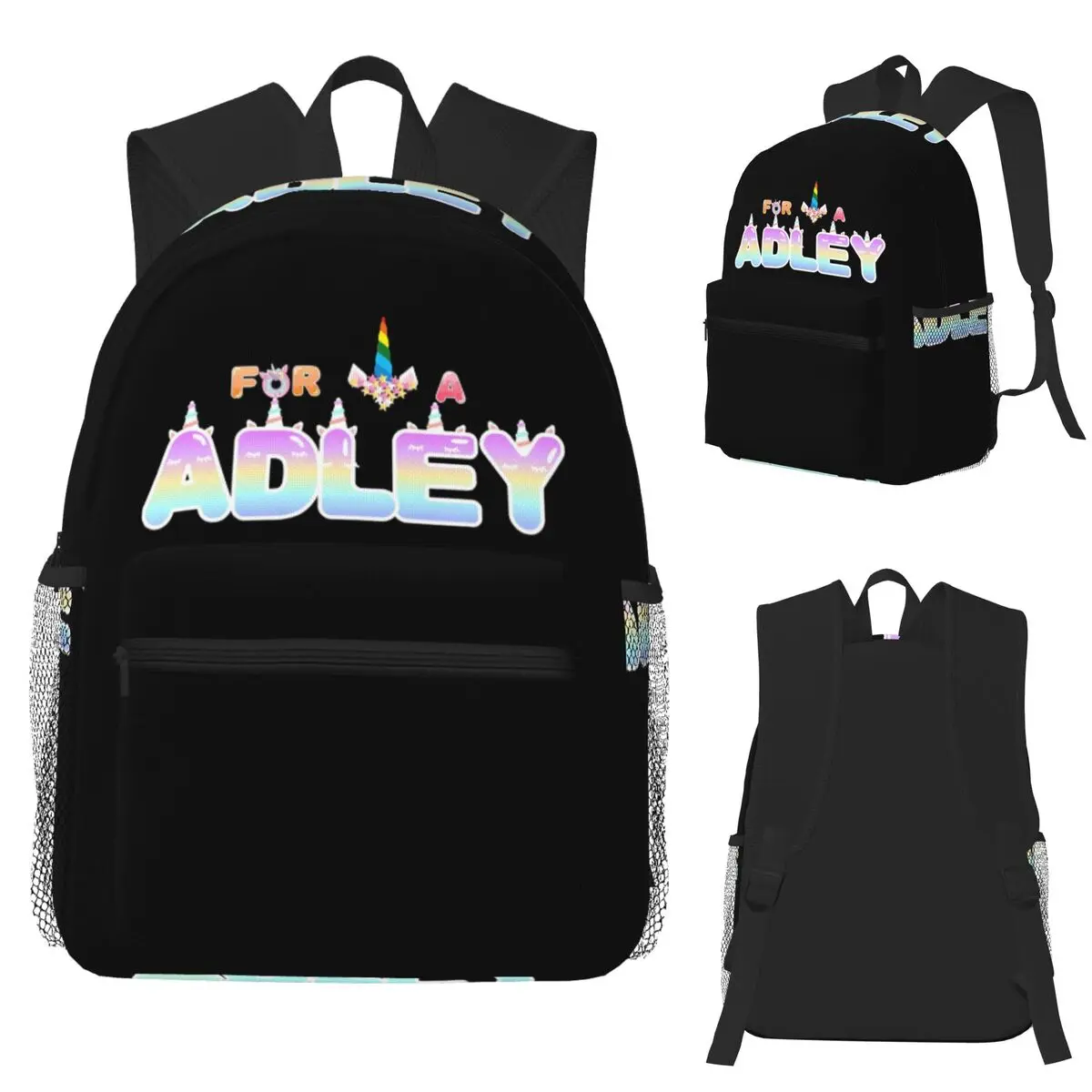 A For Adley Rainbow Color Graphic Student Backpack School Bag Hiking Travel Daypack for Men Women Fashion Bookbag Shoulder Bags
A For Adley Rainbow Color Graphic Student Backpack School Bag Hiking Travel Daypack for Men Women Fashion Bookbag Shoulder Bags