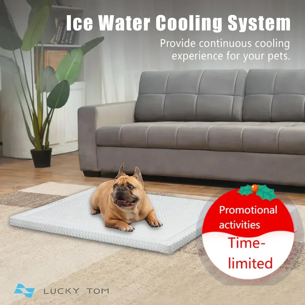 Hot salesPet Cooling Mat for Dogs Cats, No Refrigeration Gel Needed, Washable Water Pad for Summer Heat Relief (Gray, XL)
Hot salesPet Cooling Mat for Dogs Cats, No Refrigeration Gel Needed, Washable Water Pad for Summer Heat Relief (Gray, XL)