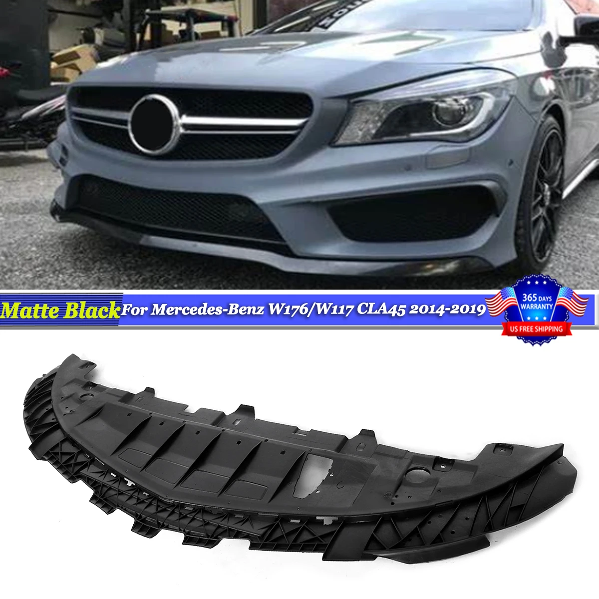 Защита переднего бампера для Mercedes CLA45 2014-2019 W176 W117, защита от брызг нижнего бампера, замена для 1768850136
Защита переднего бампера для Mercedes CLA45 2014-2019 W176 W117, защита от брызг нижнего бампера, замена для 1768850136
