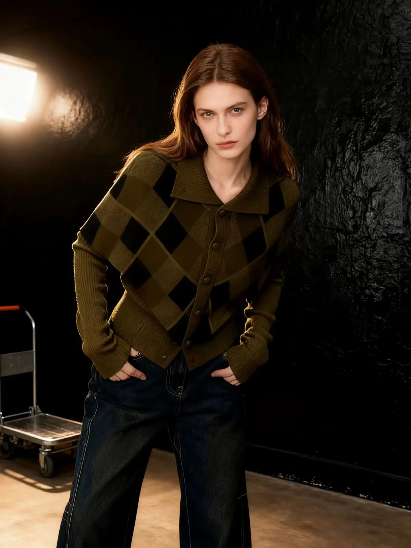 Вязаный кардиган HUAAPPUW в стиле ретро с клетчатым воротником, приталенный, из мягкого полиэфирного волокна, длинный рукав, зимний женский топ
Вязаный кардиган HUAAPPUW в стиле ретро с клетчатым воротником, приталенный, из мягкого полиэфирного волокна, длинный рукав, зимний женский топ