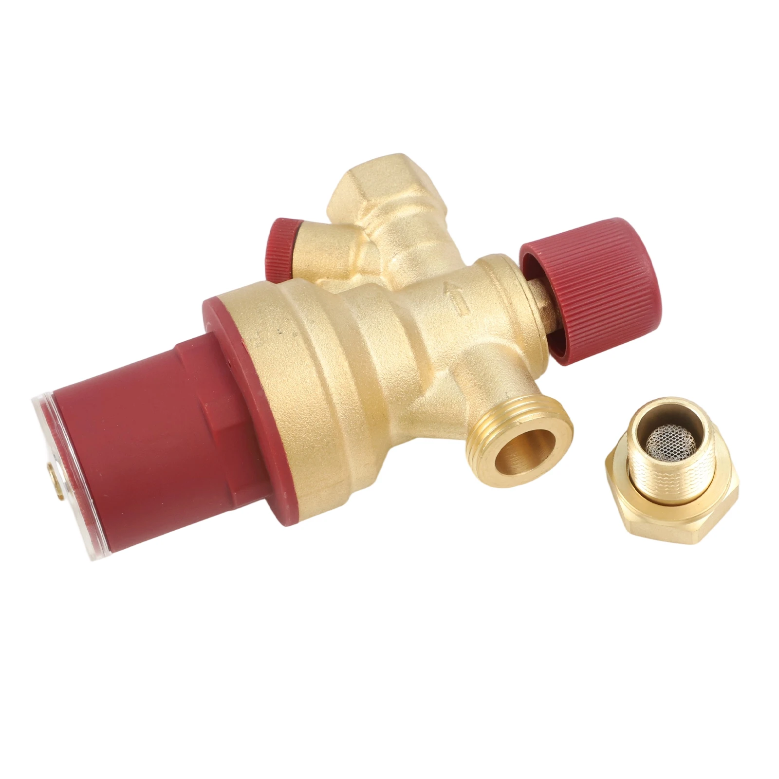 1 шт. DN15 1/2 дюйма регулируемый редукционный клапан регулятор давления воды встроенный фильтр автоматический клапан подачи воды 
1 шт. DN15 1/2 дюйма регулируемый редукционный клапан регулятор давления воды встроенный фильтр автоматический клапан подачи воды