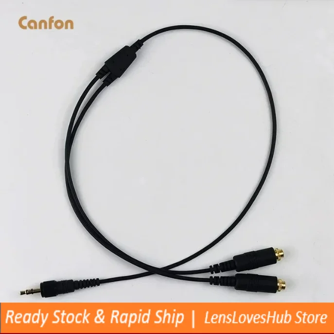 Canfon Microphone For SONY Sennheiser Rode Saramonic Boya Comica Microphone a Drag Two Function Audio Cable
Canfon Microphone For SONY Sennheiser Rode Saramonic Boya Comica Microphone a Drag Two Function Audio Cable