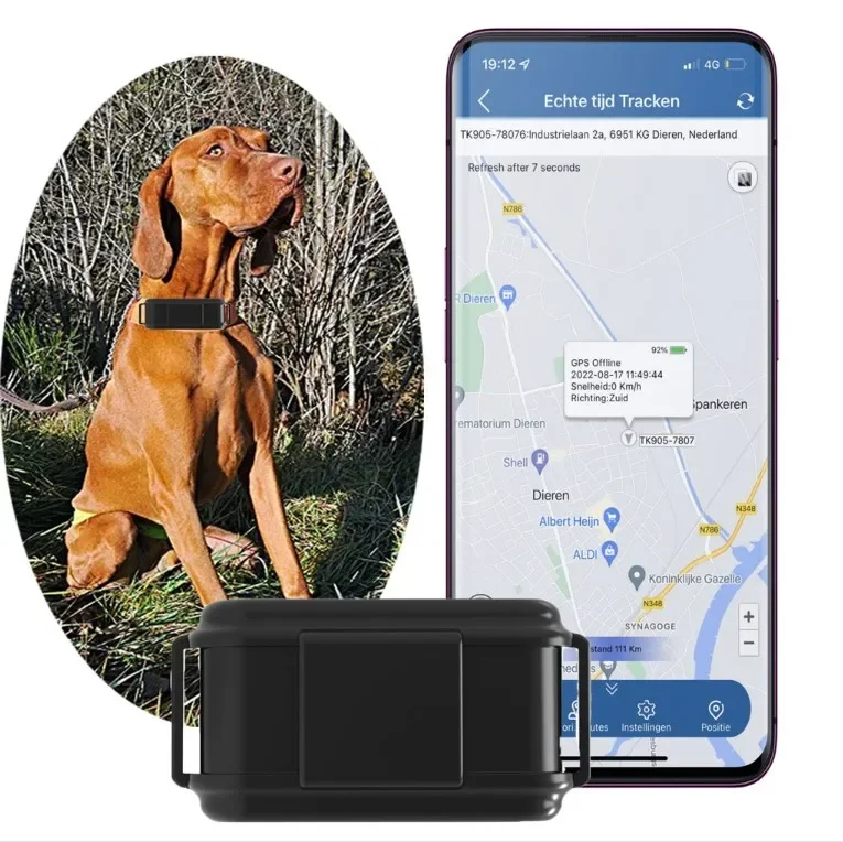 TK919 Pet GPS Tracker 4G Pet Finder Waterproof GPS Tracker for Dog Cattle Horse Hunting Dogs GPS Tracker Collar
TK919 Pet GPS Tracker 4G Pet Finder Waterproof GPS Tracker for Dog Cattle Horse Hunting Dogs GPS Tracker Collar