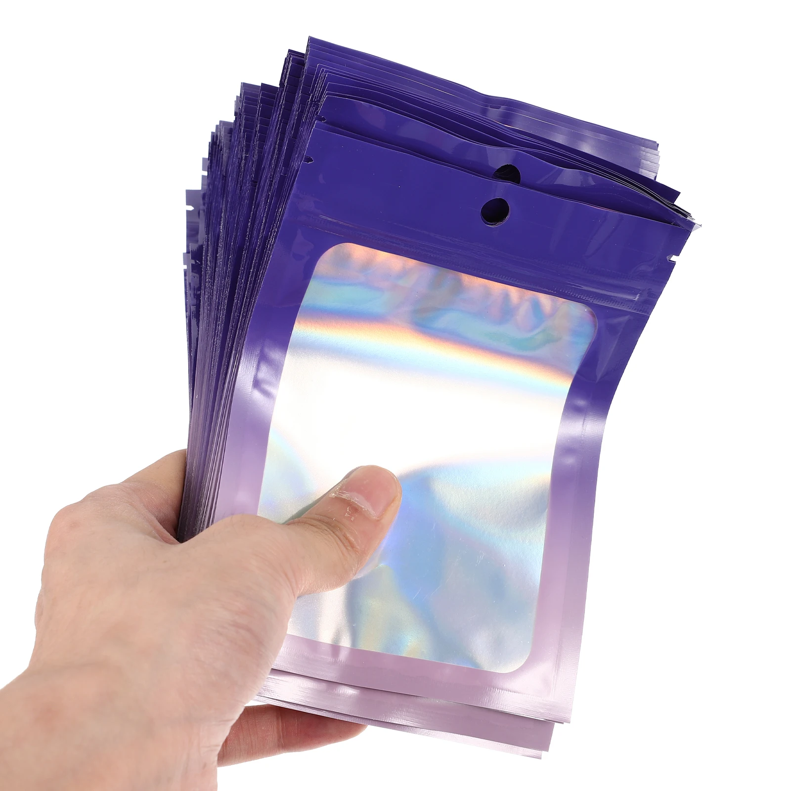 100 Pcs Resealable Bags Smooth Write Clear Window Food Jewelry Craft Storage Holographic Packaging Sealable Plastic
100 Pcs Resealable Bags Smooth Write Clear Window Food Jewelry Craft Storage Holographic Packaging Sealable Plastic