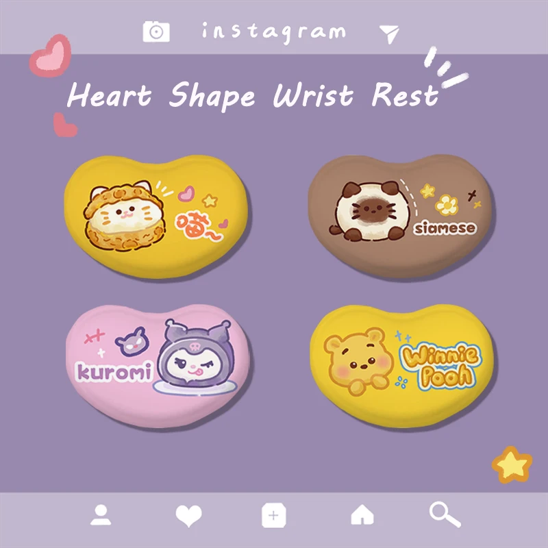 Sanrio подставка для запястий коврик для мыши подставка для рук мультяшные силиконовые коврики для мыши подставка для запястий нескользящий коврик для запястья доступны несколько вариантов
Sanrio подставка для запястий коврик для мыши подставка для рук мультяшные силиконовые коврики для мыши подставка для запястий нескользящий коврик для запястья доступны несколько вариантов