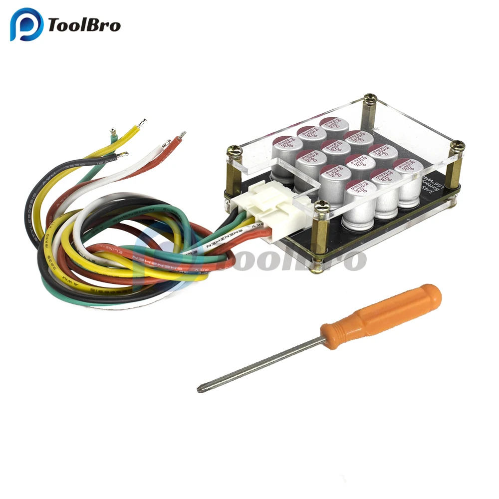 3S 4S 5.5A BMS NCM LFP Li-Ion Lipo Lifepo4 LTO комплект литиевых аккумуляторных батарей активный балансир эквалайзер с отверткой для электровелосипеда
3S 4S 5.5A BMS NCM LFP Li-Ion Lipo Lifepo4 LTO комплект литиевых аккумуляторных батарей активный балансир эквалайзер с отверткой для электровелосипеда
