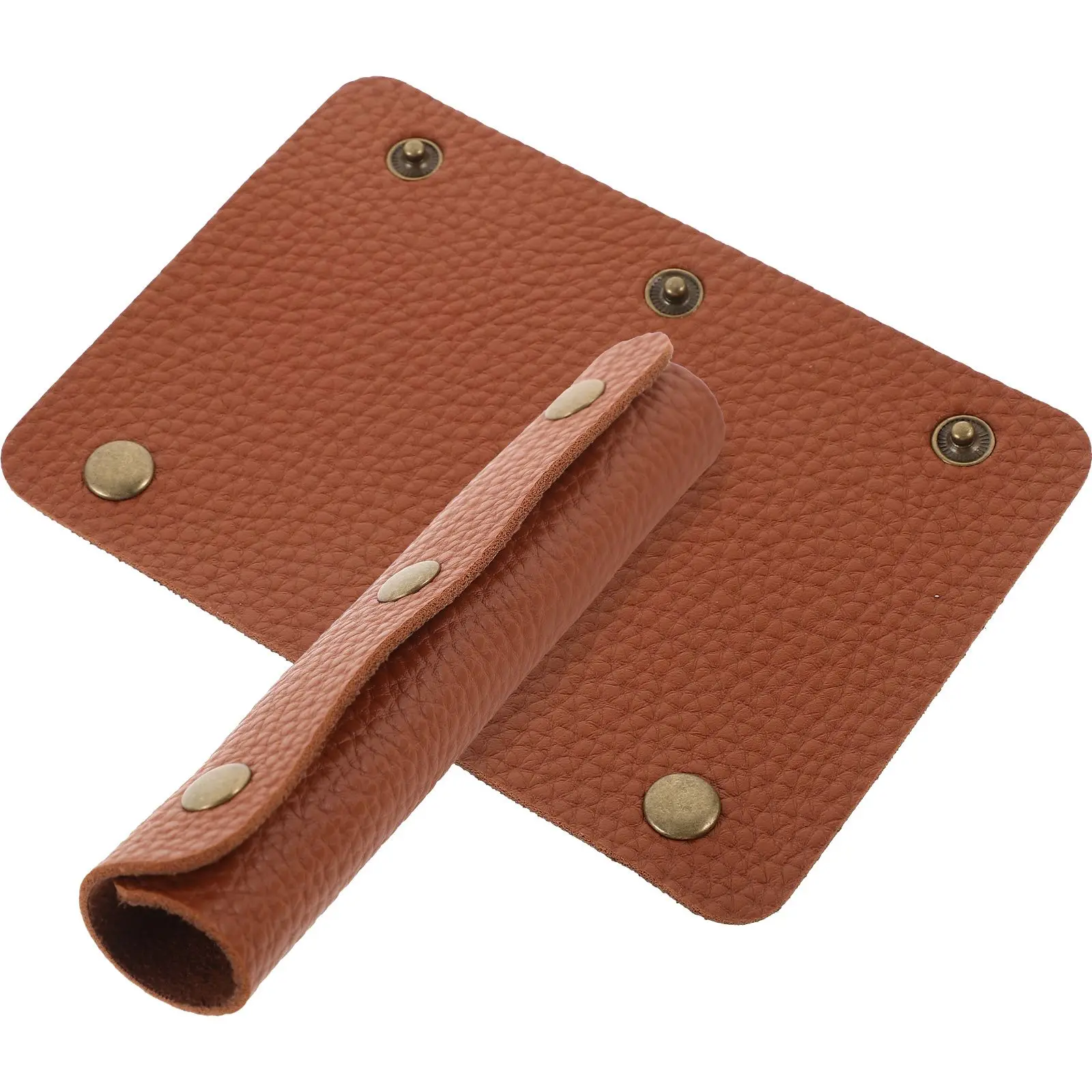 2PCS Bag Handle Wrap Brown PU Sleeve Comfortable Elastic Luggage Handle Belt Anti-length Handguard Protector Teaching
2PCS Bag Handle Wrap Brown PU Sleeve Comfortable Elastic Luggage Handle Belt Anti-length Handguard Protector Teaching