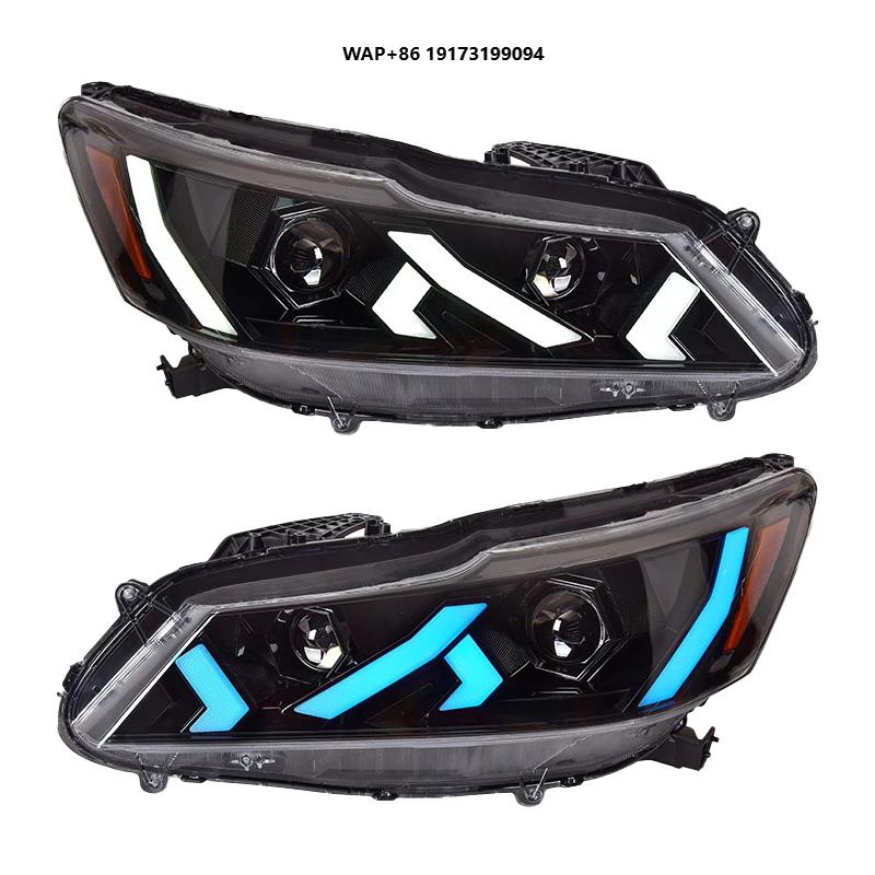 for-Honda Accord 9.5th Gen 2016 2017 LED Headlights Head Lamp Head Light Projectors Front Lamp Upgrade Car Accessories
for-Honda Accord 9.5th Gen 2016 2017 LED Headlights Head Lamp Head Light Projectors Front Lamp Upgrade Car Accessories