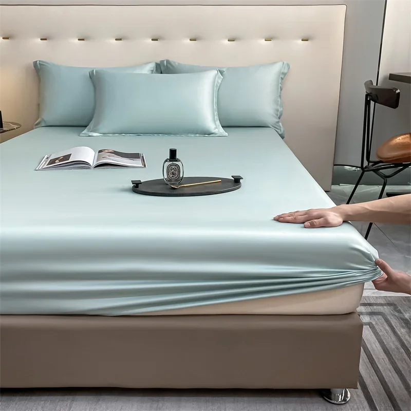 120/150/180*200CM Green Blue Bedspread Solid Color Coverlet Cool Fitted Sheet M025-1
120/150/180*200CM Green Blue Bedspread Solid Color Coverlet Cool Fitted Sheet M025-1