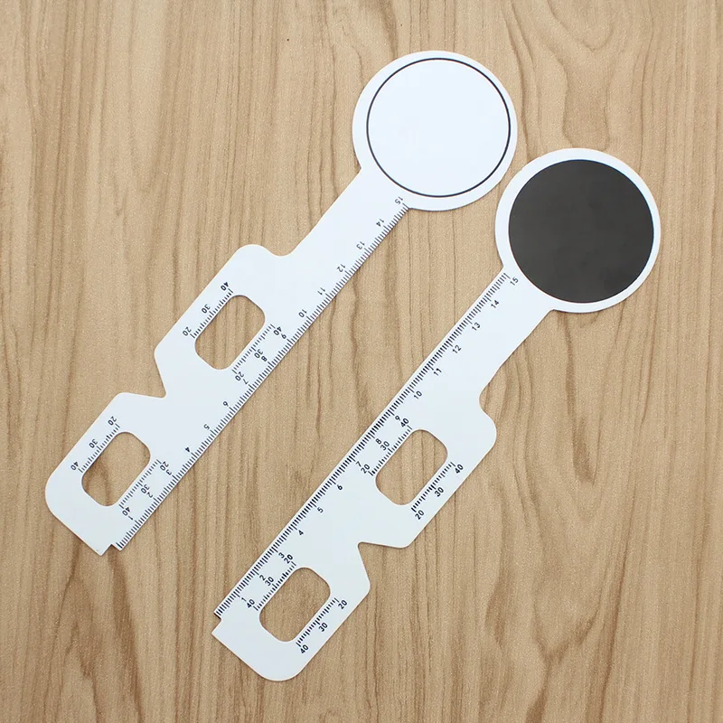 Pupil distance ruler eye baffle for optometry Dual-purpose plastic ruler Optometry tool Soft ruler Eye optometry ruler
Pupil distance ruler eye baffle for optometry Dual-purpose plastic ruler Optometry tool Soft ruler Eye optometry ruler
