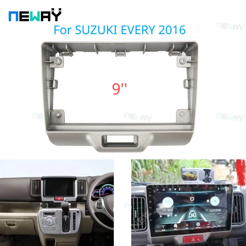 Комплект 9-дюймовых автомобильных рам, кабельная панель Fascia Для SUZUKI each 2016 Android, большой экран, рамка для аудио Fascia
Комплект 9-дюймовых автомобильных рам, кабельная панель Fascia Для SUZUKI each 2016 Android, большой экран, рамка для аудио Fascia