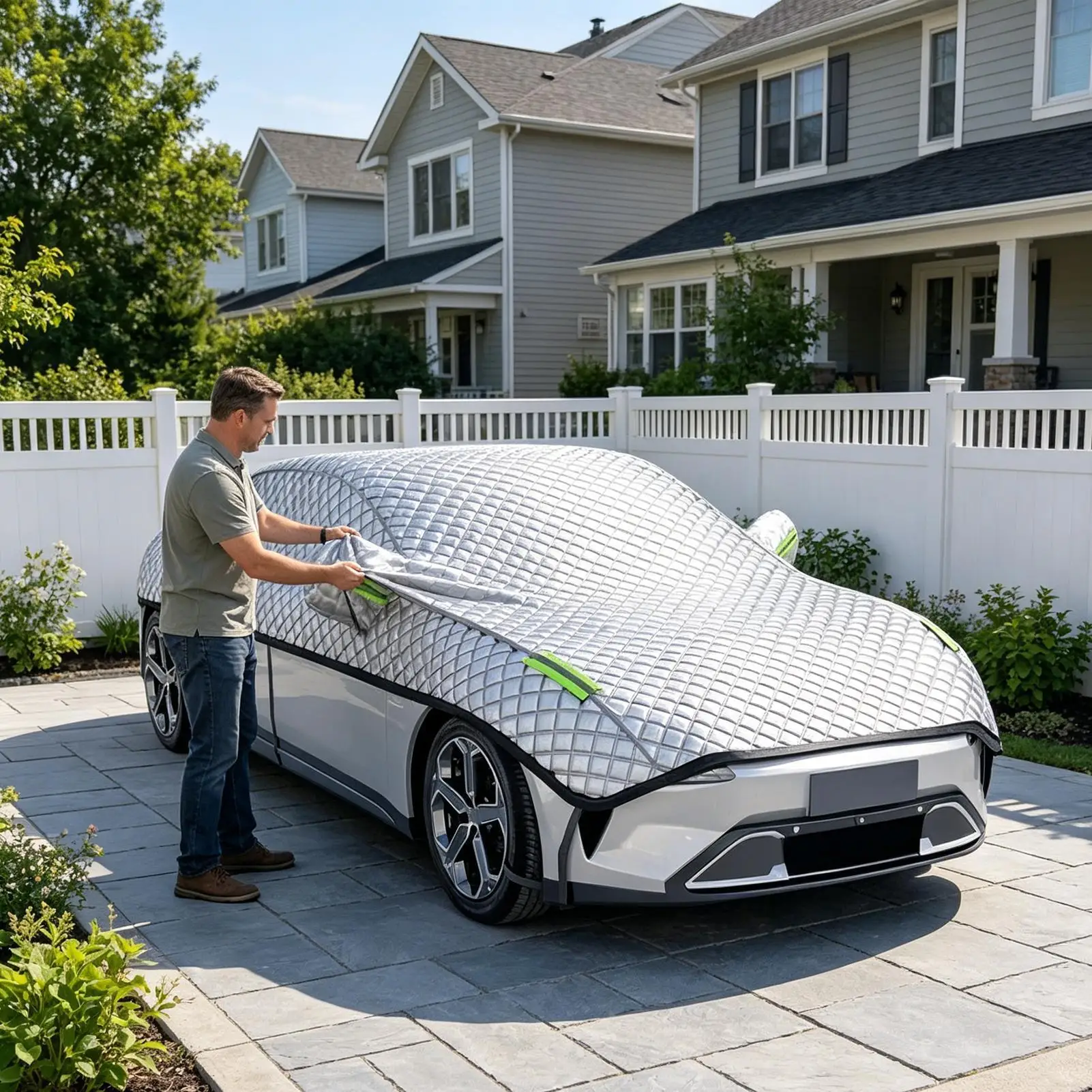 Half Car Cover Heavy Duty Snow Rain Shield Car Half Cover For Sun UV Rain Sedan Vehicle Auto Outdoor Roof Frost Pickup
Half Car Cover Heavy Duty Snow Rain Shield Car Half Cover For Sun UV Rain Sedan Vehicle Auto Outdoor Roof Frost Pickup