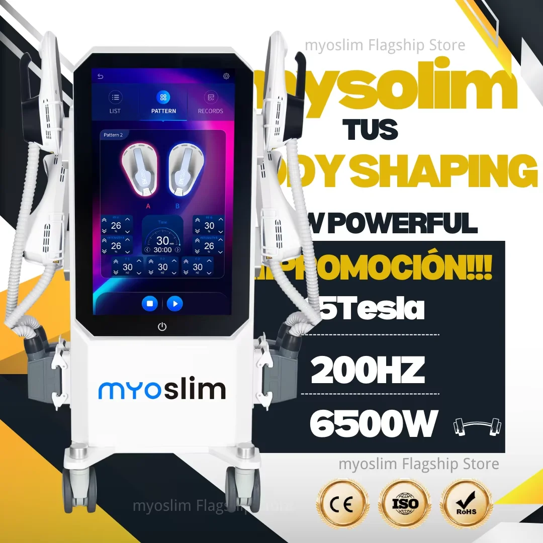 EMS Body Sculpt Slimming Machine Hi-emt NEO Rf Body Sculpting Electromagnetic Muscle stimulate Fat Burning Weight Lose Equipment
EMS Body Sculpt Slimming Machine Hi-emt NEO Rf Body Sculpting Electromagnetic Muscle stimulate Fat Burning Weight Lose Equipment