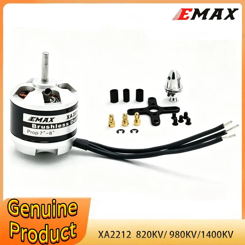 EMAX XA2212 KV820 / KV980 / KV1400 Brushless Motor with Emax Simonk 20A ESC 1045 Props for F450 F550 RC Quadcopter
EMAX XA2212 KV820 / KV980 / KV1400 Brushless Motor with Emax Simonk 20A ESC 1045 Props for F450 F550 RC Quadcopter