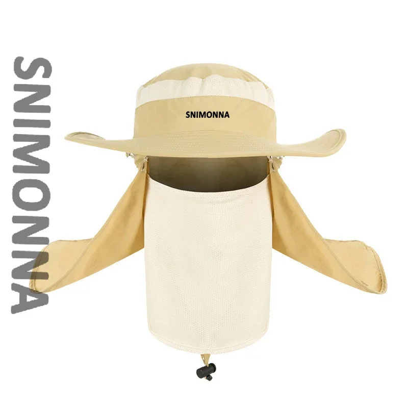 Lightweight UV Hat Men's or Women's Summer Outdoor Sunshade Cap Large Brim Sun Hat Face Shield Neck Protection Fishing Sunscreen
Lightweight UV Hat Men's or Women's Summer Outdoor Sunshade Cap Large Brim Sun Hat Face Shield Neck Protection Fishing Sunscreen