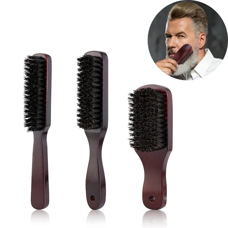 Wood Handle Boar Bristle Cleaning Brush Hairdressing Men Beard Brush Anti Static Barber Hair Styling Comb Shaving Tools
Wood Handle Boar Bristle Cleaning Brush Hairdressing Men Beard Brush Anti Static Barber Hair Styling Comb Shaving Tools