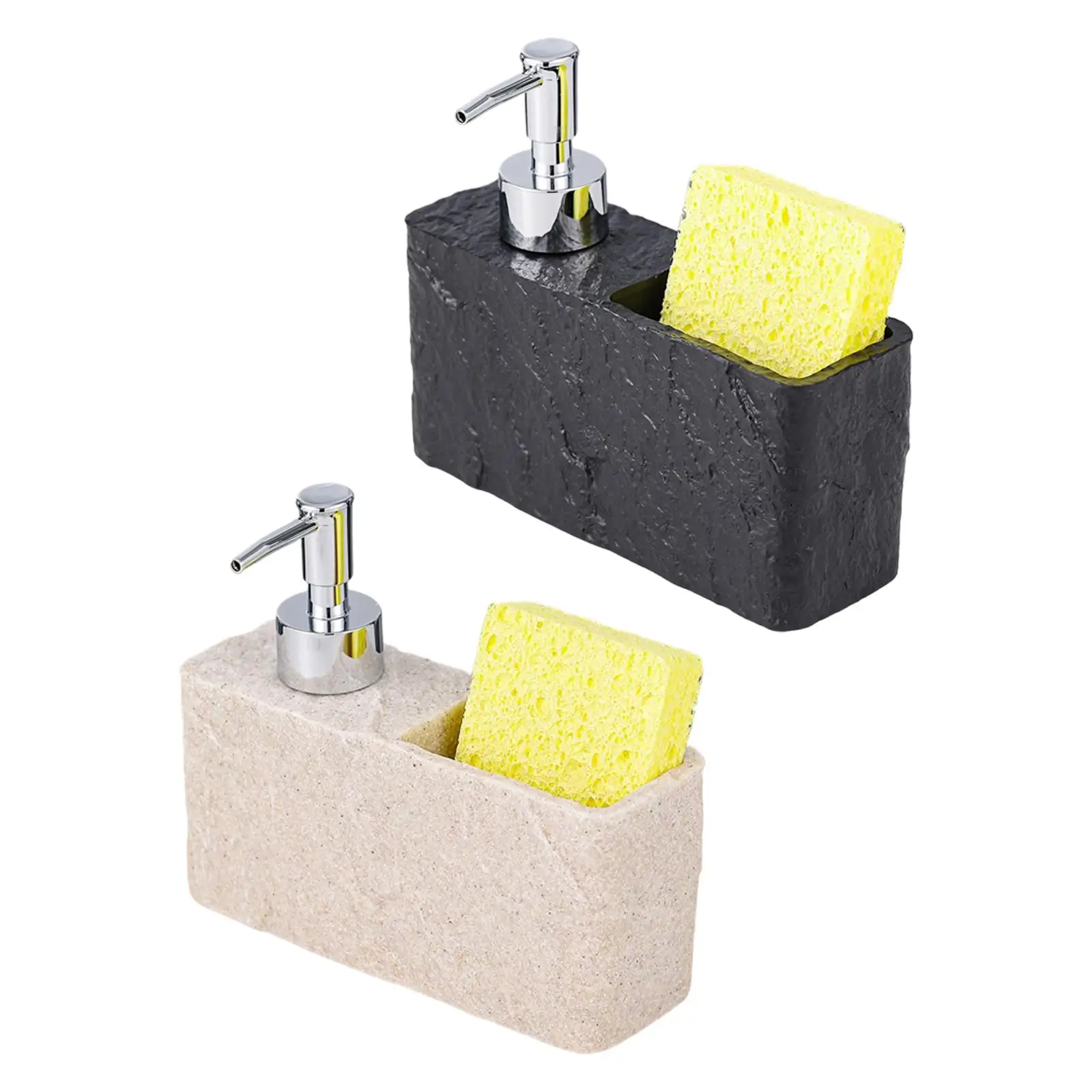 Soap Dispenser Sink Tidy Versatile for Kitchen Scrubbers, Sponges, Brushes
Soap Dispenser Sink Tidy Versatile for Kitchen Scrubbers, Sponges, Brushes