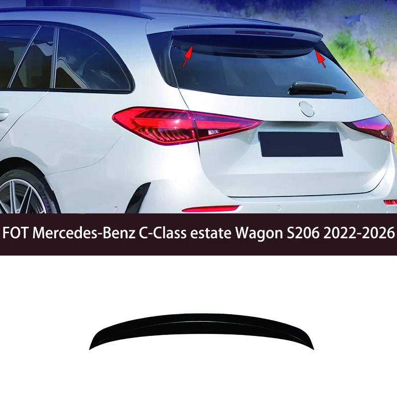 FIT For Mercedes-Benz C-Class estate Wagon S206 2022-2026 black carbon fibre Rear Door Tail Trunk Spoiler Wing Lip
FIT For Mercedes-Benz C-Class estate Wagon S206 2022-2026 black carbon fibre Rear Door Tail Trunk Spoiler Wing Lip