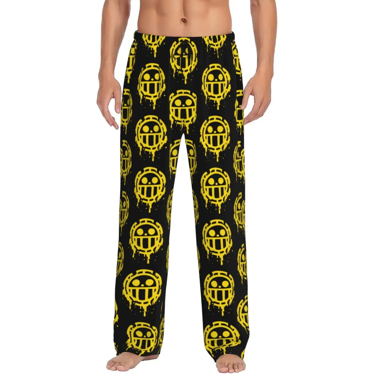 Manga One P-Pieces Pajama Pants Sleepwear Men Elastic Waistband Heart Pirates Trafalgar Law Sleep Lounge Bottoms with Pockets
Manga One P-Pieces Pajama Pants Sleepwear Men Elastic Waistband Heart Pirates Trafalgar Law Sleep Lounge Bottoms with Pockets