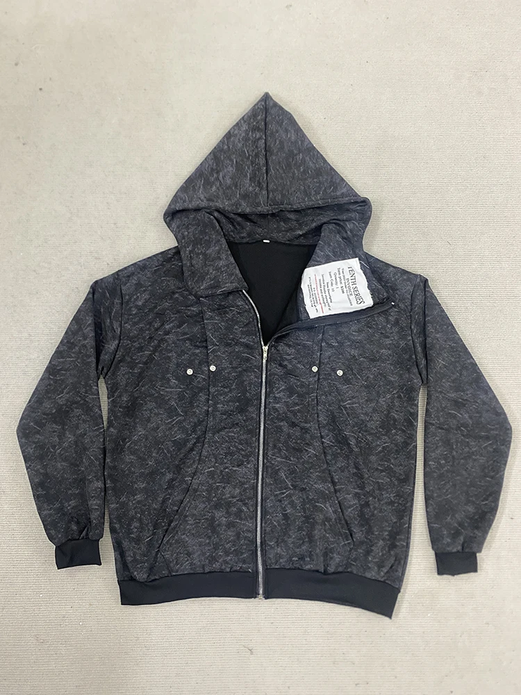 Heavyweight Design Loose Versatile Retro Top Harajuku Aesthetics Classics Hoodie American Fashion Brand Ripped Hooded Sweatshirt
Heavyweight Design Loose Versatile Retro Top Harajuku Aesthetics Classics Hoodie American Fashion Brand Ripped Hooded Sweatshirt