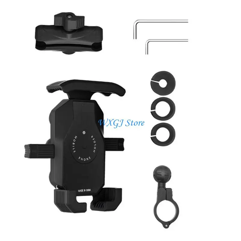 37JE Bicycles 3 Claw Phone Mount Dock Bracket, Enhanced Stability, Simple Installation Rotating Head Outdoor Riding Essential
37JE Bicycles 3 Claw Phone Mount Dock Bracket, Enhanced Stability, Simple Installation Rotating Head Outdoor Riding Essential