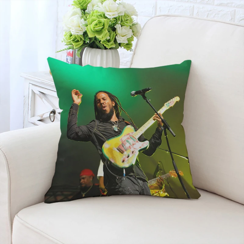 Customized pillowcase Z-Ziggy Marley fan gift double-sided printed sofa cushion cover bedside backrest chair waist cushion 45x45
Customized pillowcase Z-Ziggy Marley fan gift double-sided printed sofa cushion cover bedside backrest chair waist cushion 45x45