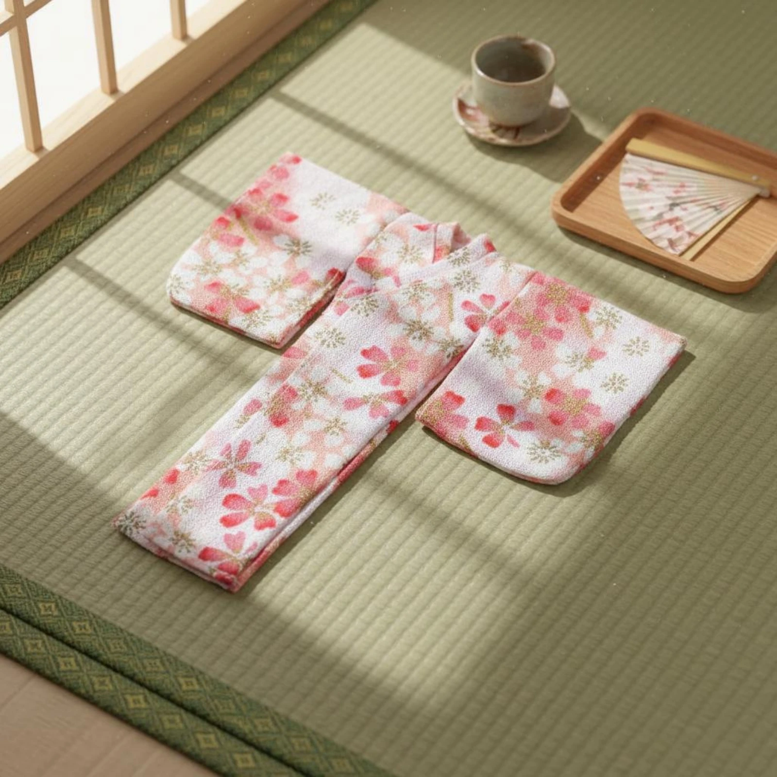 Doll Kimono Outfit Wide Sleeves Japanese Doll Kimono Toy Clothing Wrap-Front Patterned
Doll Kimono Outfit Wide Sleeves Japanese Doll Kimono Toy Clothing Wrap-Front Patterned