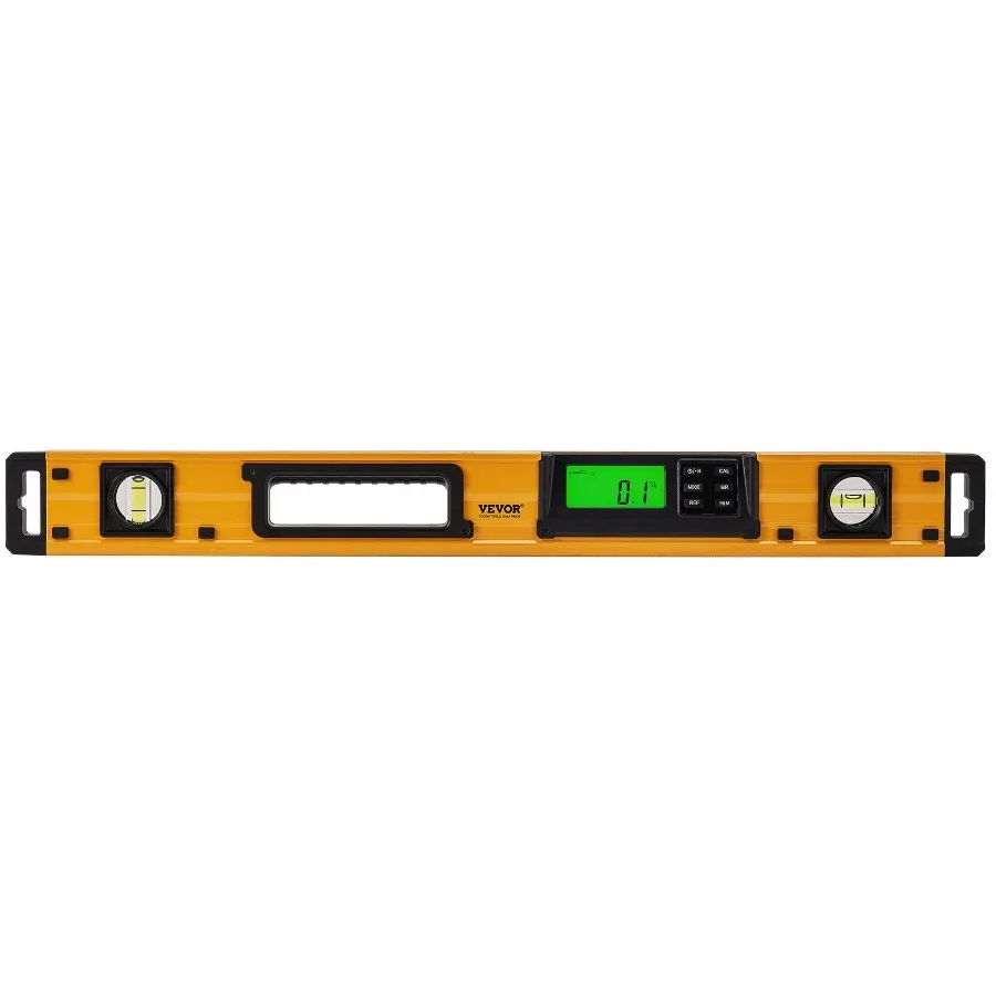 Magnetic Torpedo Level 600mm LED Backlit Screen Mechanical Bubble Vials Ruler for 0360 Degree Gravity Sensor Aluminum Alloy Le
Magnetic Torpedo Level 600mm LED Backlit Screen Mechanical Bubble Vials Ruler for 0360 Degree Gravity Sensor Aluminum Alloy Le