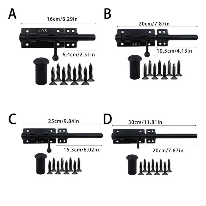 MOLC Multipurpose Stainless Steel Slide Latches With for Home Renovations and Construction Projects Supplies
MOLC Multipurpose Stainless Steel Slide Latches With for Home Renovations and Construction Projects Supplies