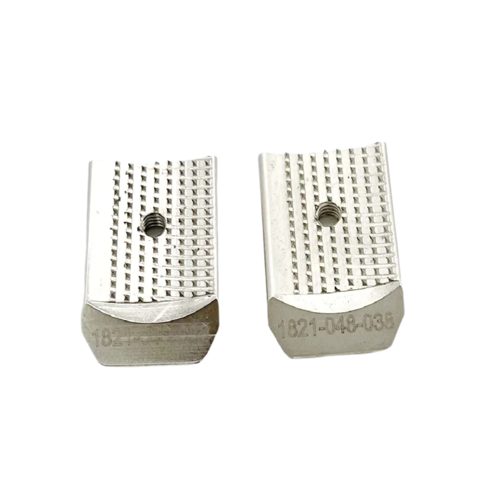 ORGAPACK ORT270 Tensioning Jaw with Anti-Slip Insert Part No. 1821048038 Toothed Plate for Battery Powered Strapping Tool
ORGAPACK ORT270 Tensioning Jaw with Anti-Slip Insert Part No. 1821048038 Toothed Plate for Battery Powered Strapping Tool